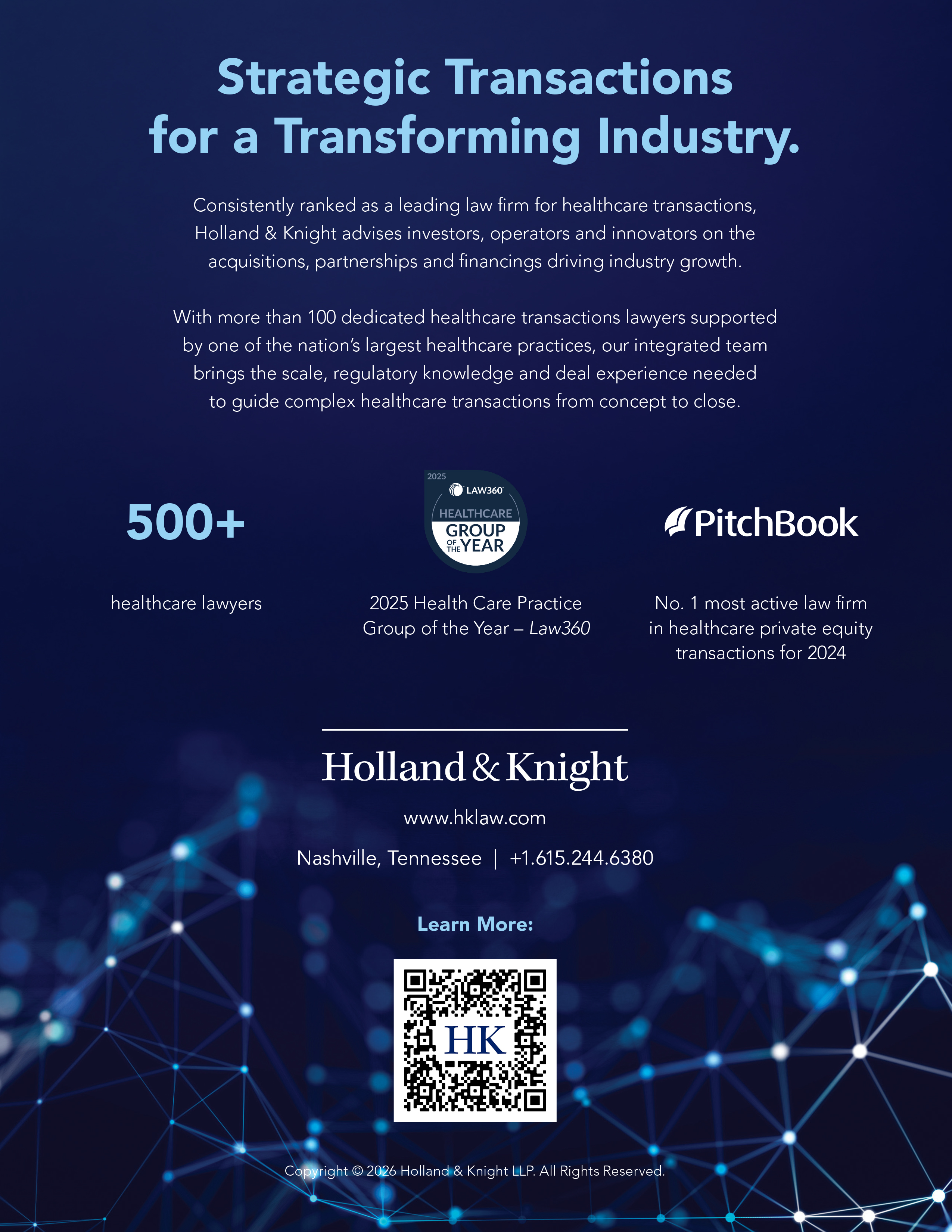 Holland & Knight Ad