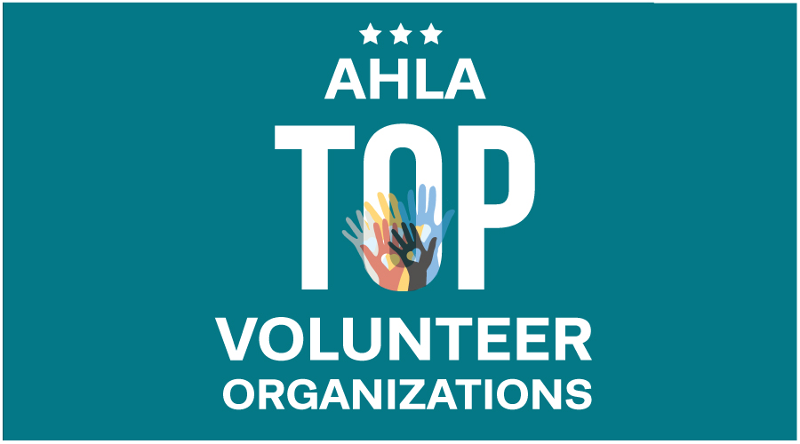 AHLA Top Volunteer Organizations