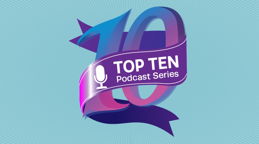 Top Ten 2022 Podcast Series Image