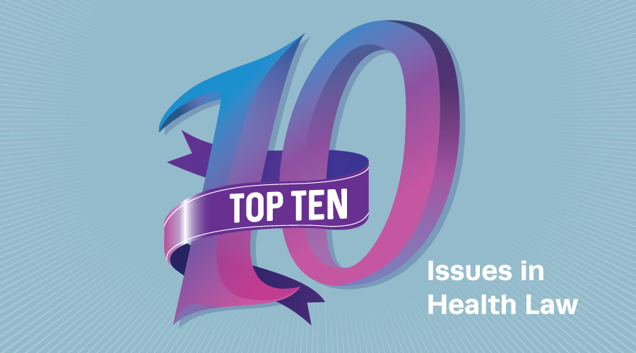 Top Ten Issues in Health Law Article Image